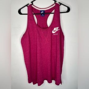 Pink Nike Racerback Tank, size Large